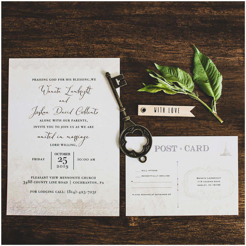 wedding invitation design